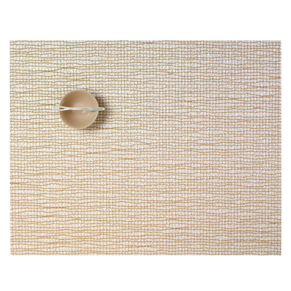 chilewich TuxedoGold ランチョンマット36x48cm 5枚組 chilewich