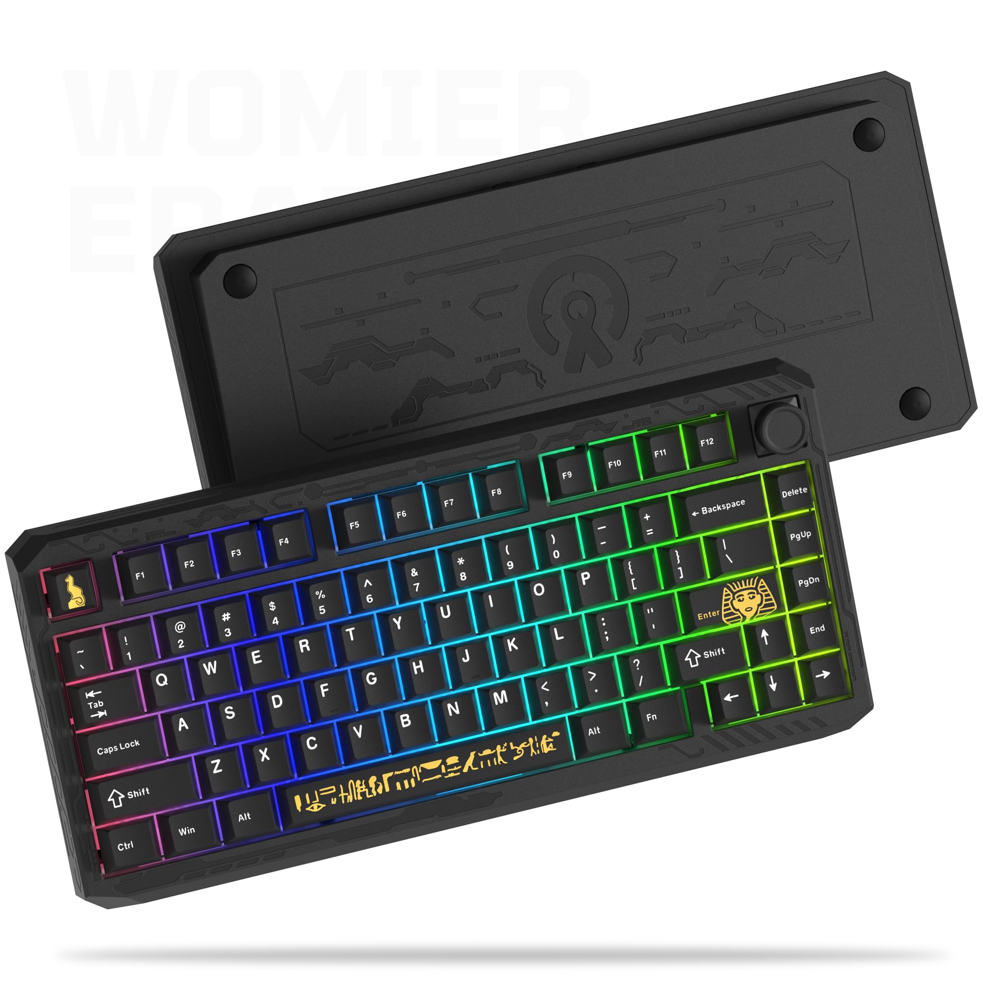 Amazon.com: Womier ERA75 75% Wireless Mechanical Keyboard with VIA