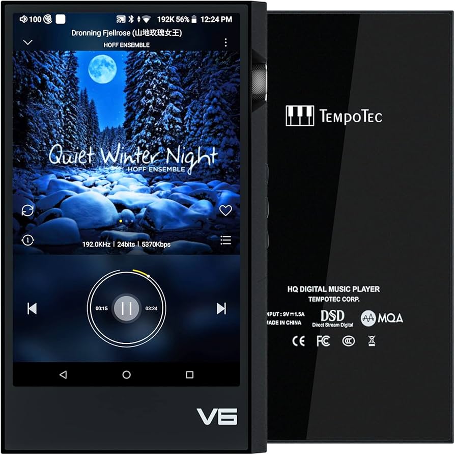 Amazon.co.jp: TempoTec V6 Hi-Resデジタルオーディオプレーヤー、HIFI