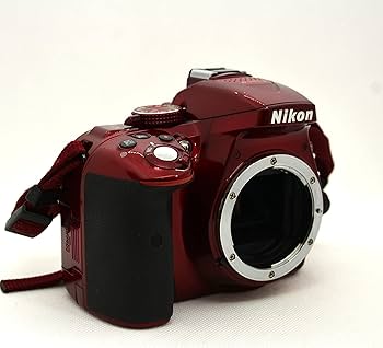 Amazon | Nikon デジタル一眼レフカメラ D5300 レッド 2400万画素 3.2