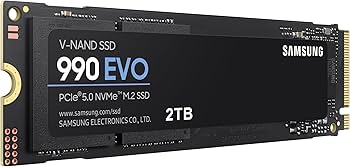 Amazon | Samsung 990 EVO NVMe M.2 SSD 2TB PCIe 4.0 x4 / PCIe 5.0