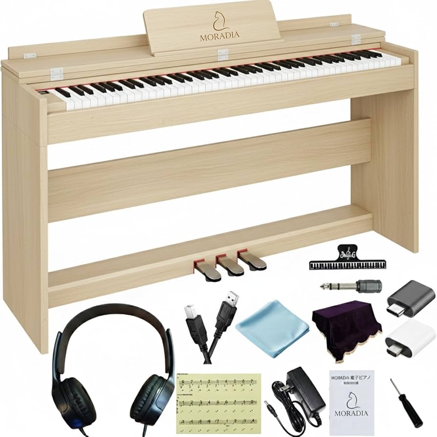 Amazon | 電子ピアノ ピアノ 88鍵盤 日本ブランド ピアノ講師監修