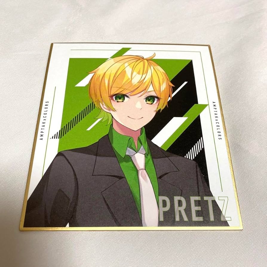 Amazon.co.jp: AMPTAK×COLORS ぷりっつ グッズ 色紙 : 文房具