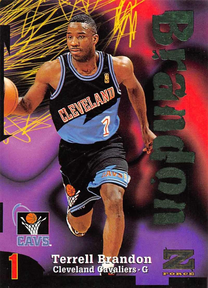 Amazon.com: 1997-98 Z-Force Basketball #70 Terrell Brandon