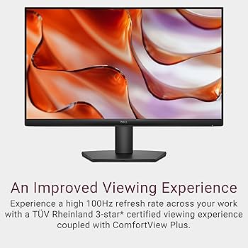 Dell 24 Monitor - SE2425HM, Full HD (1920x1080), 100Hz, IPS, 5ms