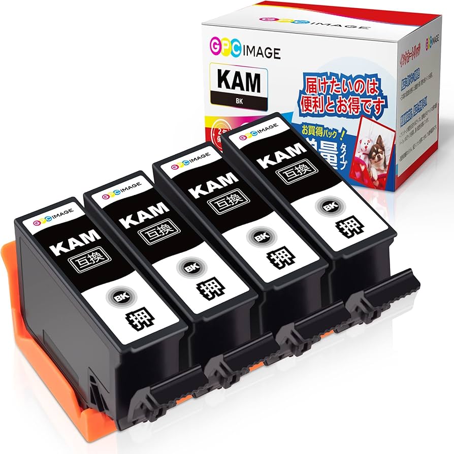 Amazon.co.jp: GPC Image 互換インクカートリッジ カメ KAM-BK-L