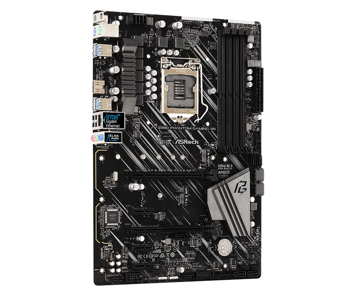 Amazon | ASRock Z390 PHANTOM GAMING 4S LGA1151/ Intel Z390/ DDR4