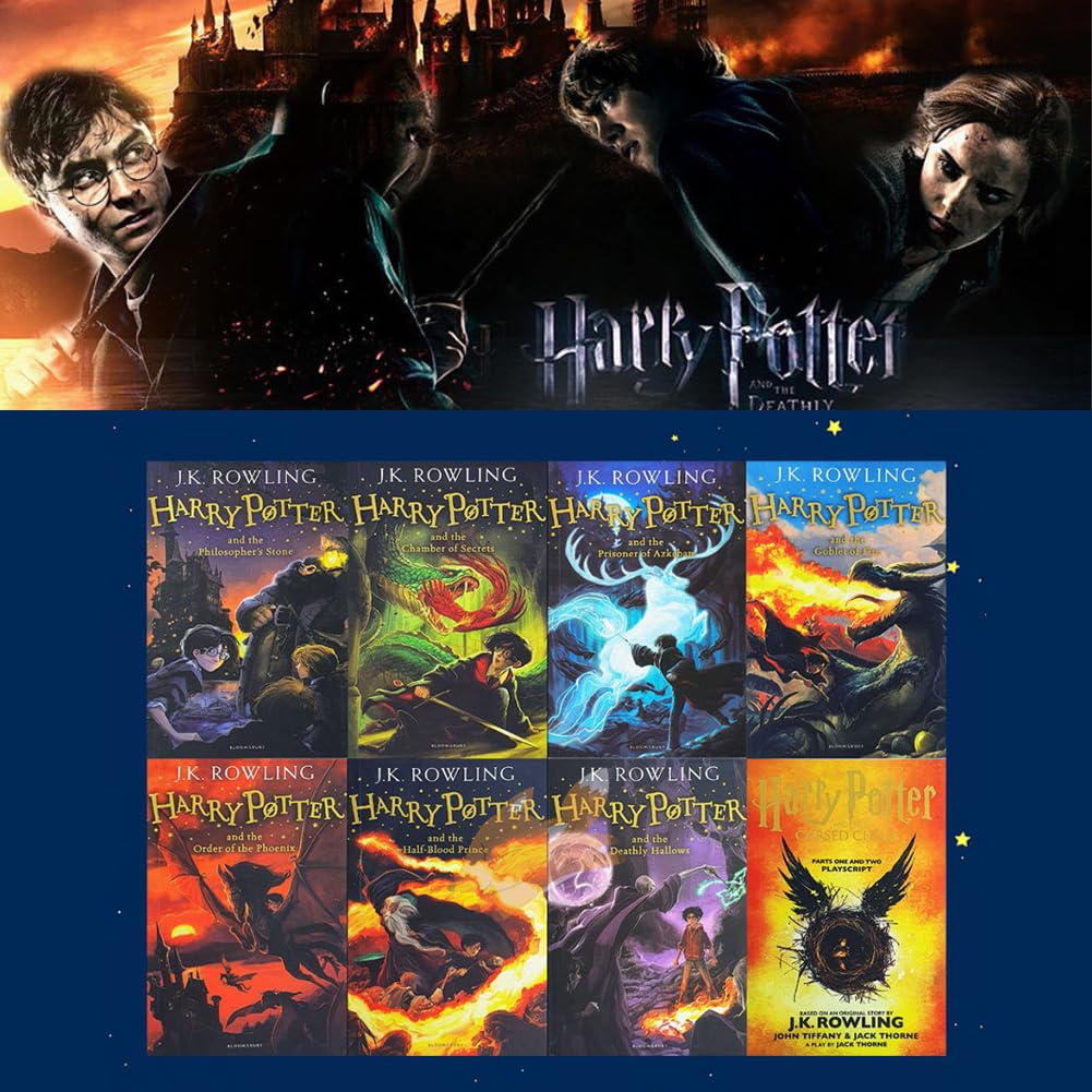 Amazon.co.jp: ハリー·ポッター 7+1巻 英語原書 文庫本 ファンタジー