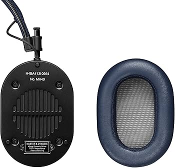 Amazon.co.jp: マスター & ダイナミック MH40 耳覆い型ヘッドホン