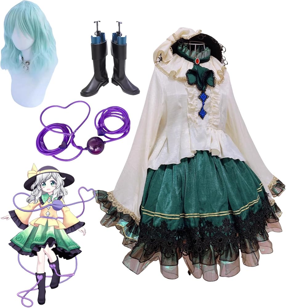 Amazon.co.jp: 【 comicoBB 】古明地こいし コスプレ衣装/靴とウィッグ