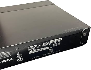 Amazon | ソニー ブルーレイプレーヤー/DVDプレーヤー2015年モデル