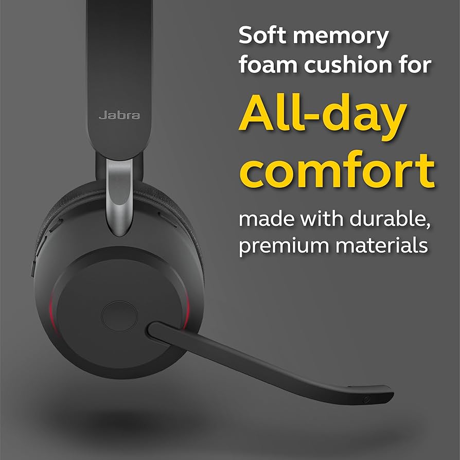 Amazon.com: Jabra Evolve2 65 - USB-A MS Teams Mono with Charging
