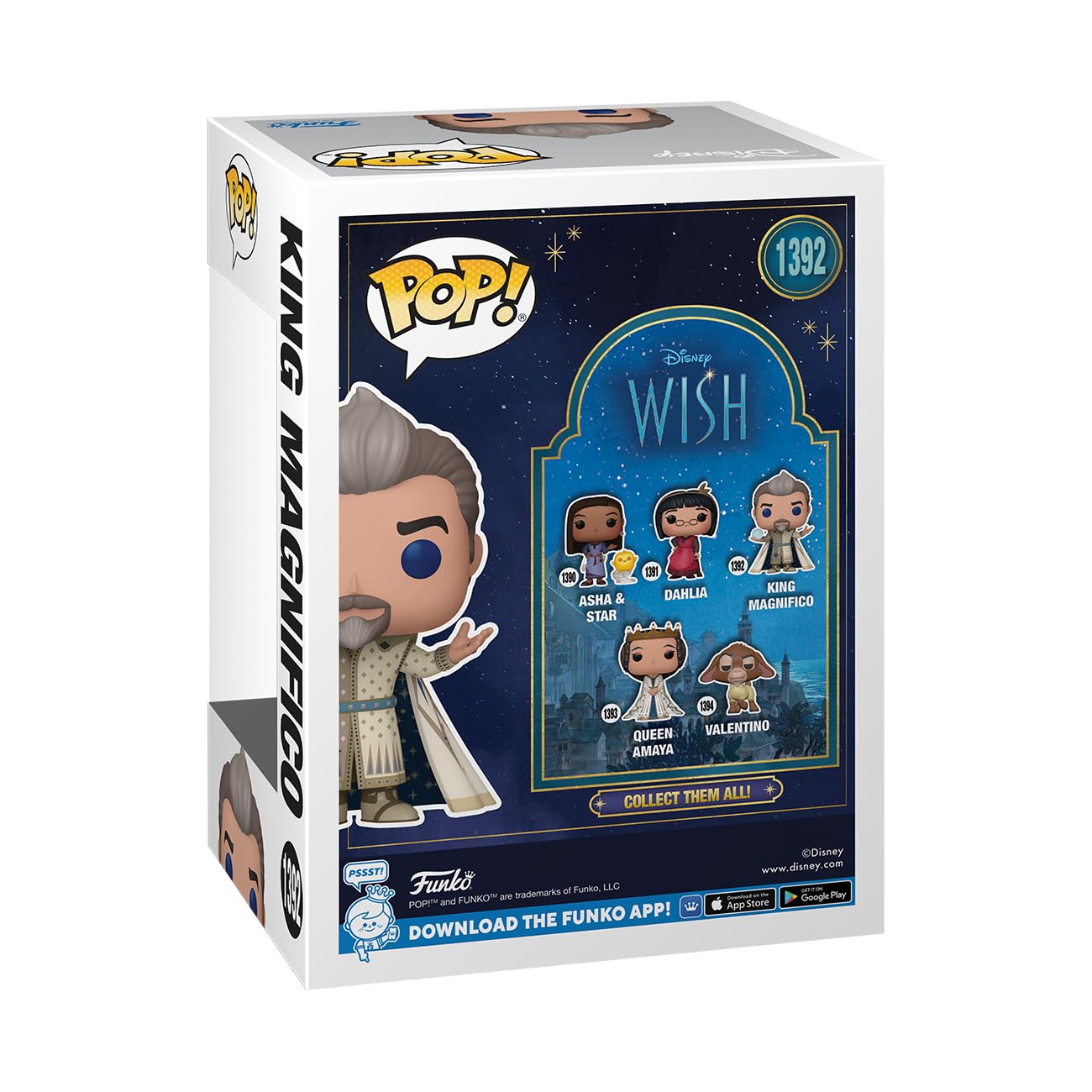 Amazon.com: Funko POP! Vinyl: Disney Wish - King Magnifico