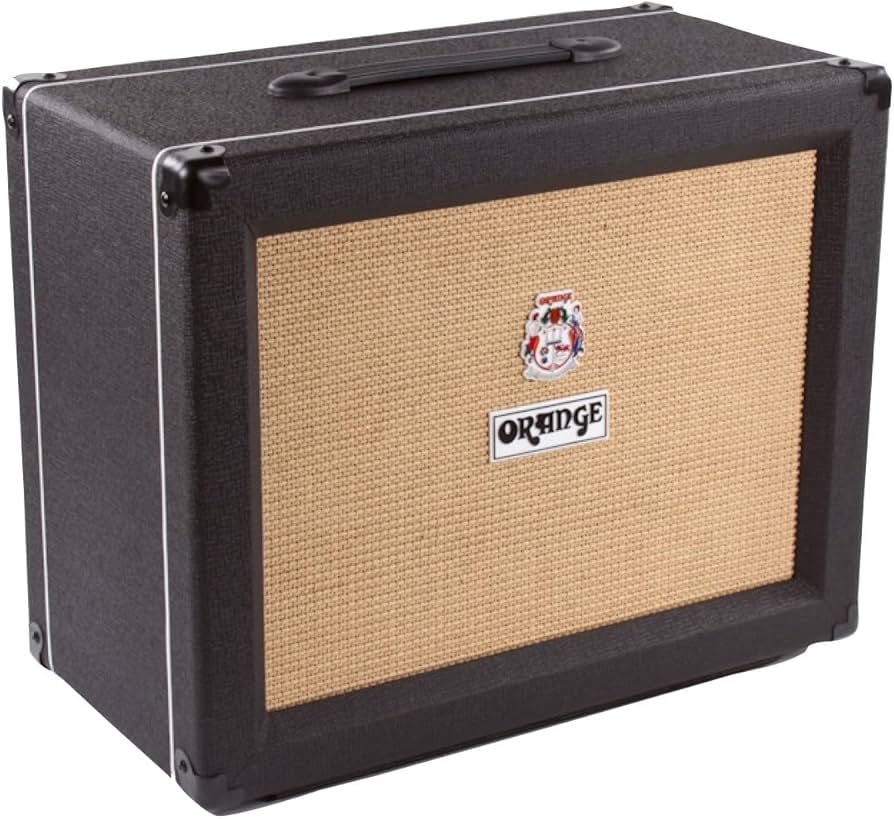 Amazon.com: Orange 1x12 Cabinet Celestion V30 16 Ohm, Black