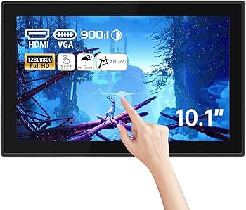 Amazon.co.jp: 10.1インチ，タッチスクリーンディスプレイ，1280 x