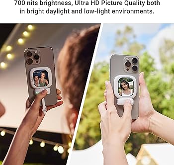 Amazon.com: Founist Vlogmate Mini Phone Vlog Selfie Monitor Screen