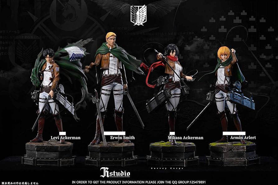 Amazon | リヴァイ・アッカーマン フィギュア 1/4スケール 塗装済み