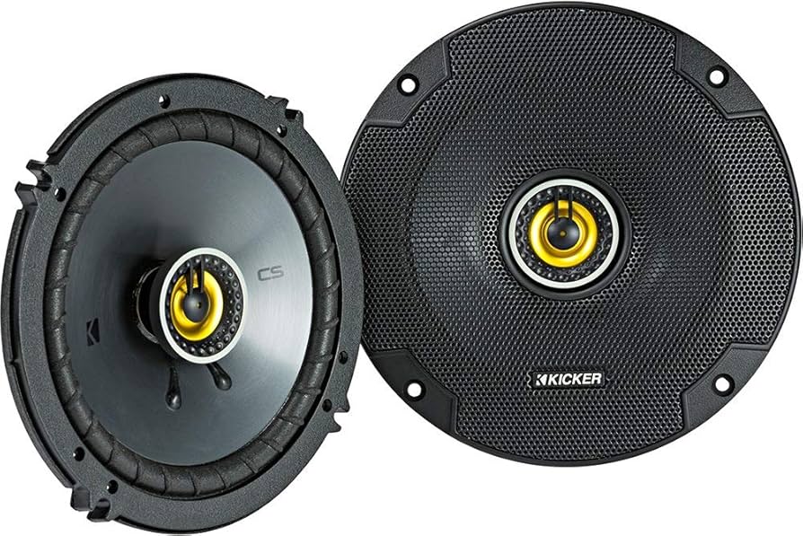 Amazon.com: KICKER 46CSC654 - Two Pairs of CS-Series CSC65 6.5