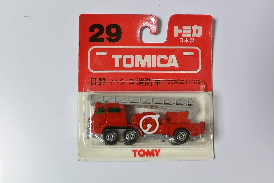 Amazon | トミカ 日本製 29 日野 ハシゴ 消防車 ブリスターパック