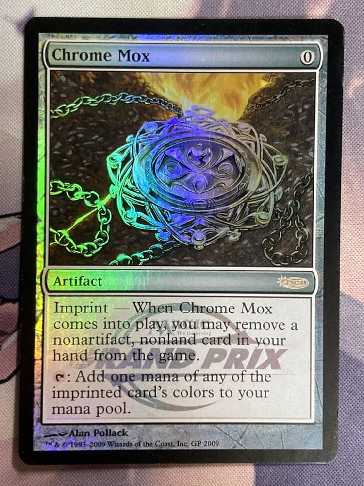 Amazon.co.jp: MTG 《Metal Mox/Chrome Mox》foil GP Promo English