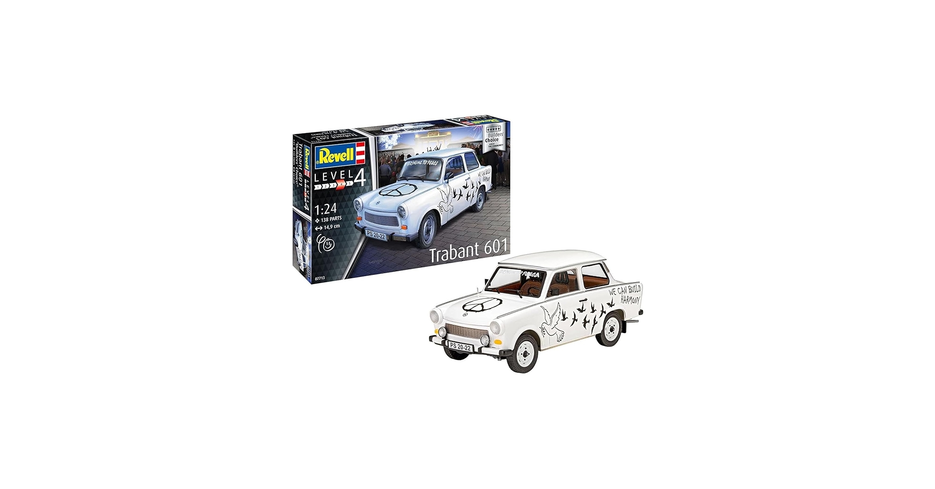 Revell Trabant 601S 1:24 ベルリンの壁崩壊20周年記念 Revell Trabant
