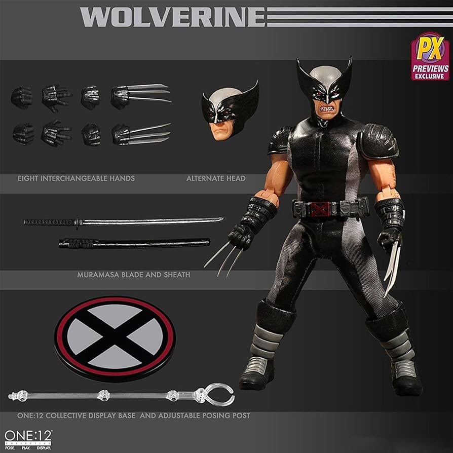 Amazon.co.jp: Mezco Toys One:12 Collective: Marvel X-Force