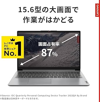 Amazon.co.jp: Lenovo IdeaPad Slim 170 ノートパソコン (15.6インチ