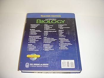 Modern Biology, Teacher's Edition: POSTLETHWAIT & HOPSON