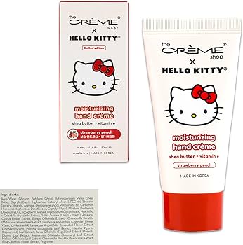 Amazon.com: The Creme Shop x Hello Kitty and Friends Hand Lotion