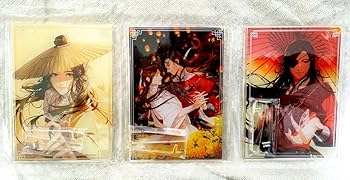 Amazon.co.jp: 天官賜福 アニメイト限定セット アクリルパネル 小説 1