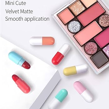 Amazon | ルージュ 口紅 リップグロスセット 12色セット 超ミニサイズ