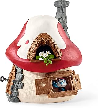 Amazon.co.jp: シュライヒ スマーフ スマーフのおうちとフィギュア2体