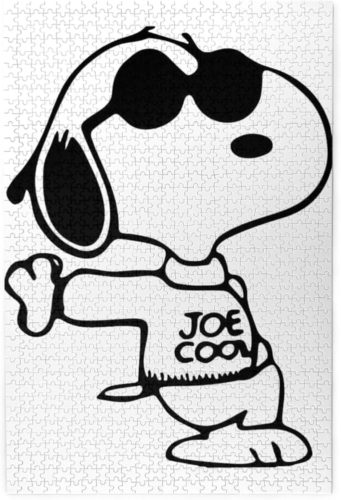 Amazon.co.jp: スヌーピー(1) アニメ ジグソーパズル 木製 1000ピース