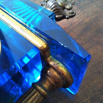 Amazon.co.jp: 精工舎 ウランガラス ブルー 宮形 置時計 時計 : ホーム