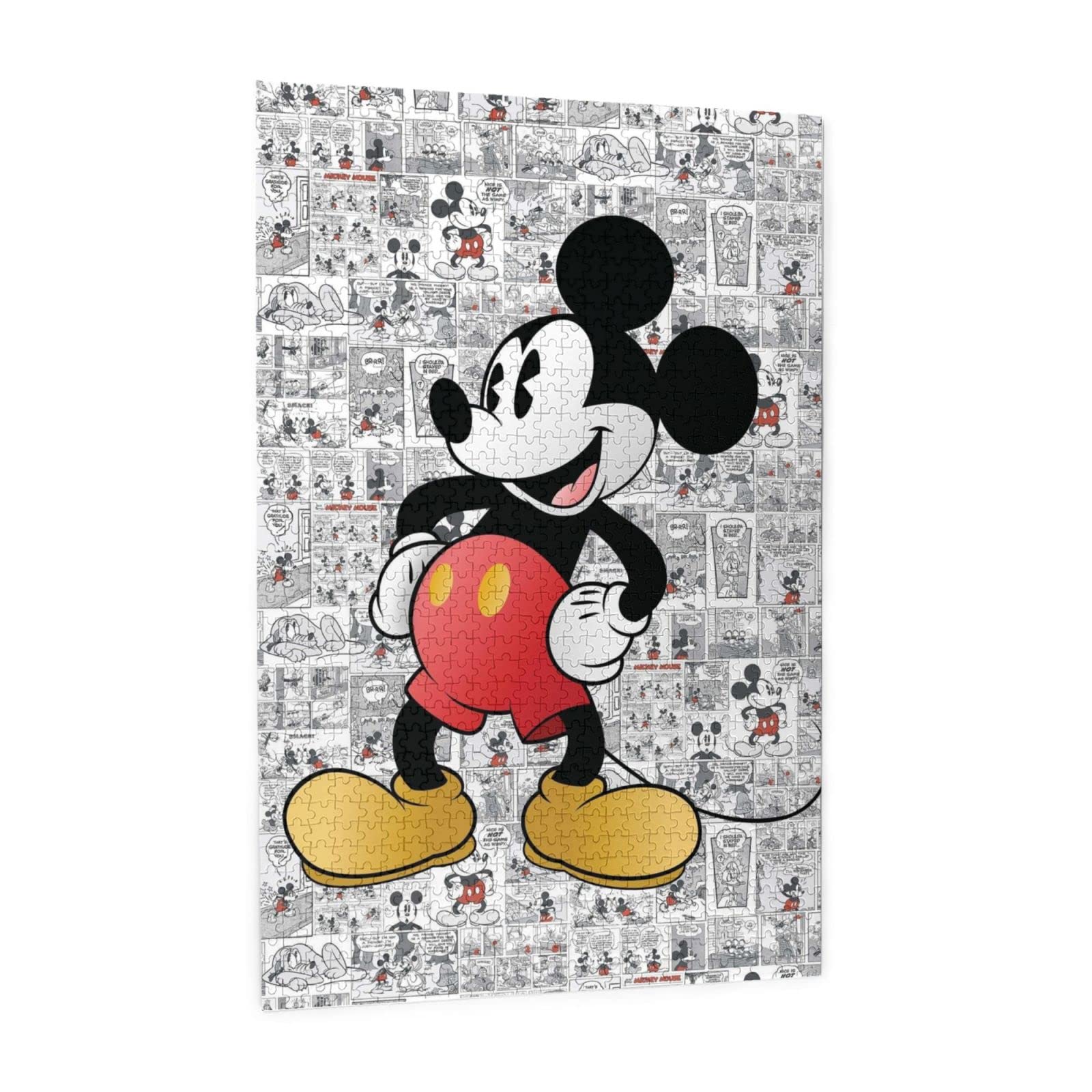 稀少品】ミッキーのジグソーパズル貯金箱 稀少品】ミッキーの