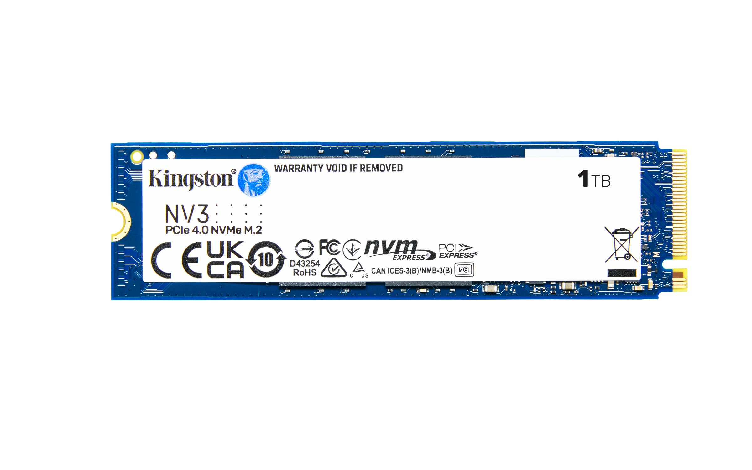 Amazon.com: Kingston NV3 1TB M.2 2280 NVMe SSD | PCIe 4.0 Gen 4x4