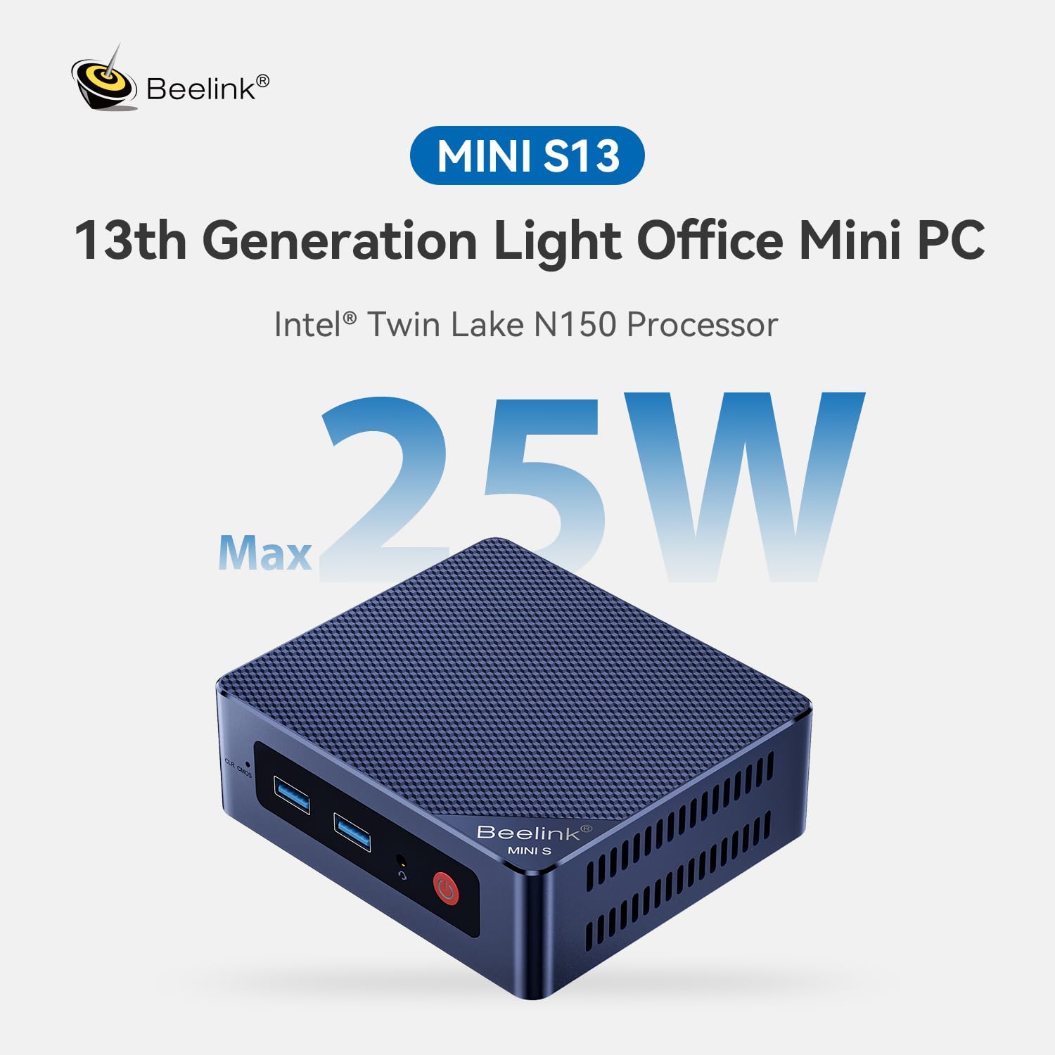 Amazon.com: Beelink Mini PC, MINI S13 Intel Twin Lake N150