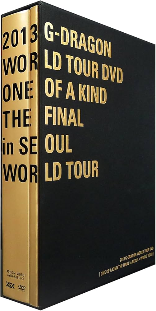 Amazon.com: G-DRAGON WORLD TOUR DVD [ONE OF A KIND THE FINAL in