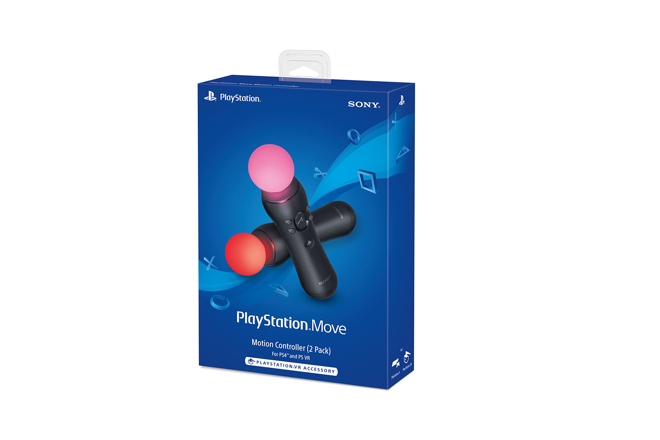 PlayStation Move Controllers - Two Pack - PlayStation 4 Standard