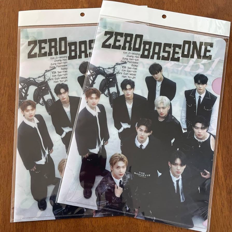 Amazon.co.jp: ZEROBASEONE ZB1 ゼベワン クリアファイル : おもちゃ