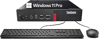 Amazon.com: Lenovo ThinkCentre M710q Tiny Desktop Computer, 6th