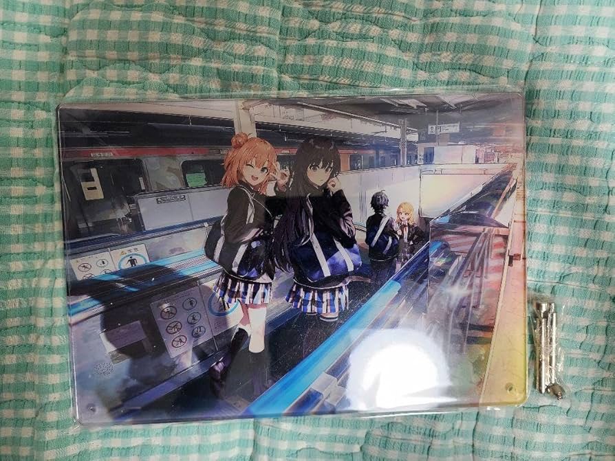 直筆サイン入り 俺ガイル アクリルボード2種類セット ぽんかん C107