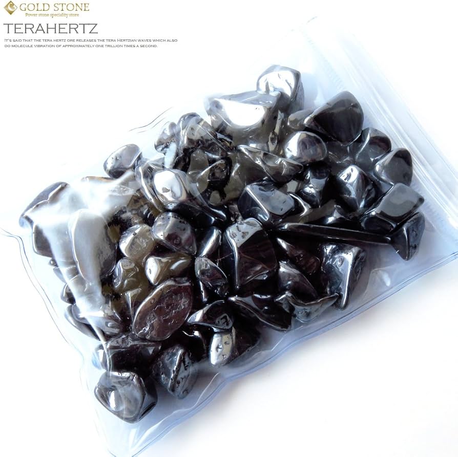 Amazon.co.jp: [GOLD STONE] 高純度 テラヘルツ鉱石 さざれ石 研磨