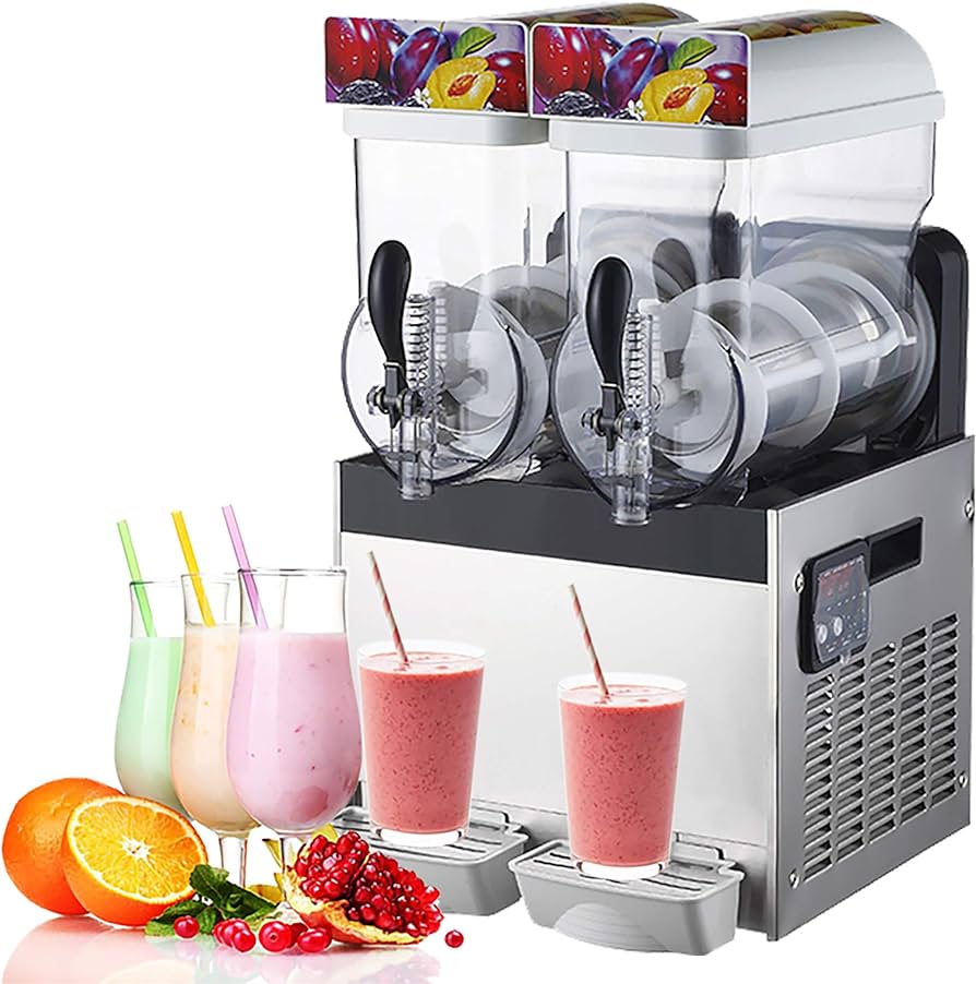Amazon | 業務用アイススラッシュマシン、スノーコールドドリンク製造