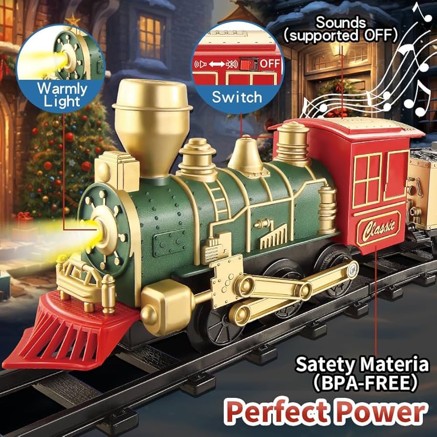 Amazon.com: XINGYING Electric Train Set for Kids Ages 4-8