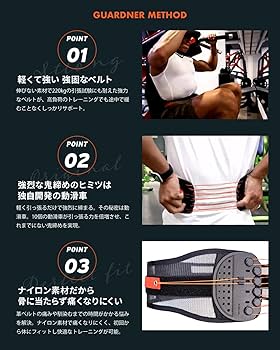 Amazon | ガードナーフィットネスベルト 正規品 男女兼用 トレーニング