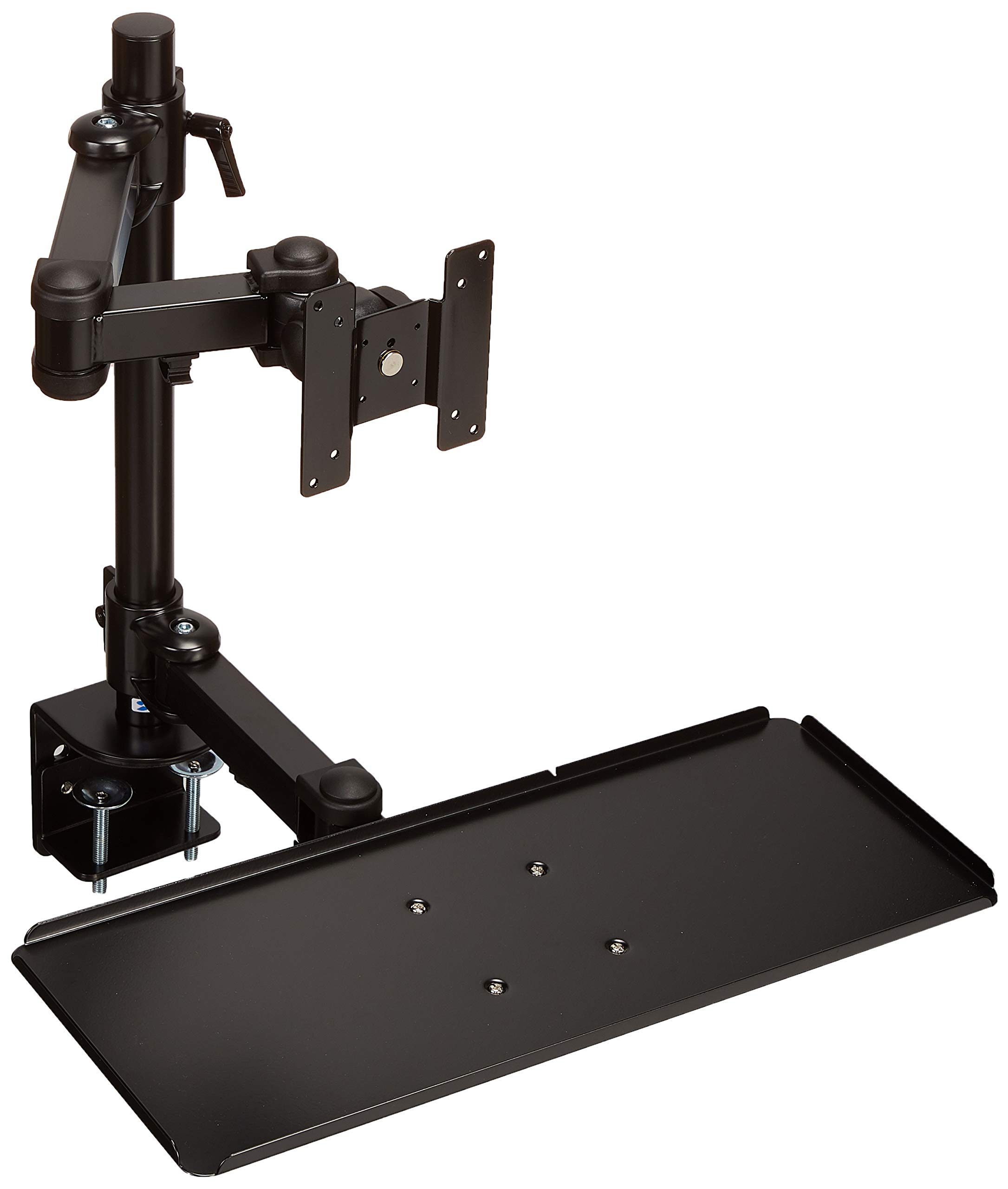 Amazon.co.jp: サンワサプライ デュアルシステムアーム(キーボード台