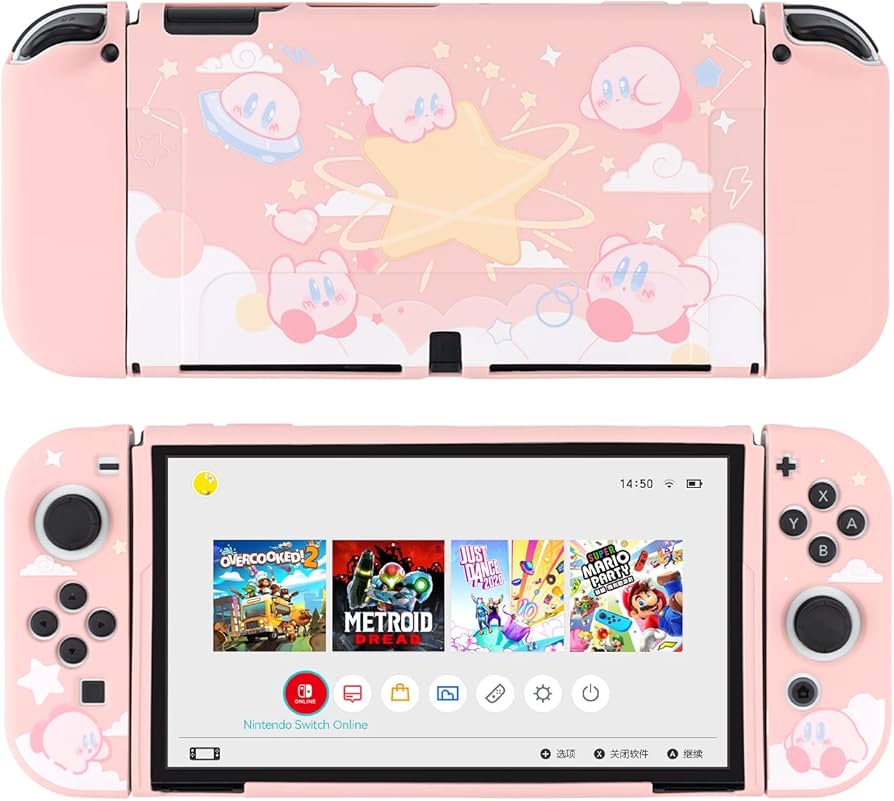Amazon.co.jp: かわいいカービィースイッチOLEDケース | Switch OLED
