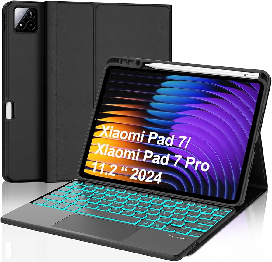 Amazon.com: Keyboard Case for Xiaomi Pad 7/ Pad 7 Pro 11.2 Inch, 7