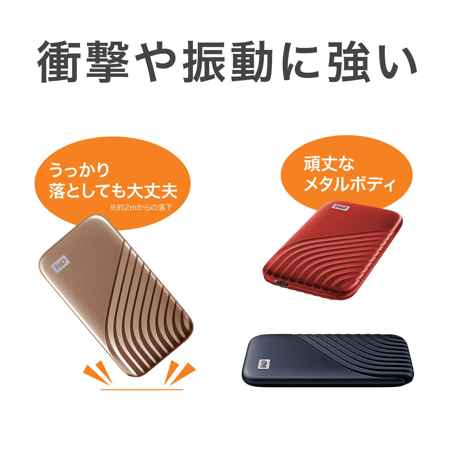 Amazon | ウエスタンデジタル(Western Digital) WD ポータブルSSD 2TB